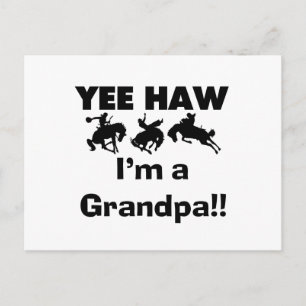Ja, ich bin ein Opa-T - Shirt und Geschenke Postkarte