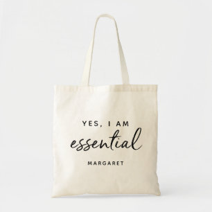 Ja, ich bin eine zentrale Front Line-Mitarbeiterin Tragetasche