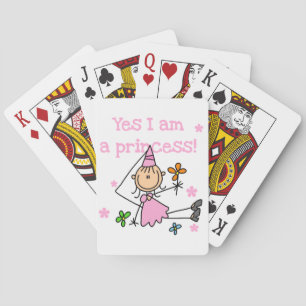 Ja, ich bin Prinzessin Spielkarten
