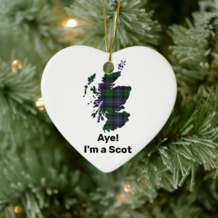 Ja! Ich bin Schotte Clan Galbraith Keramik Ornamen Ornament