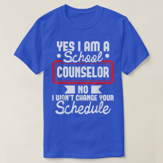 Ja, ich bin SchulberaterStellenberatung T-Shirt (Design vorne)
