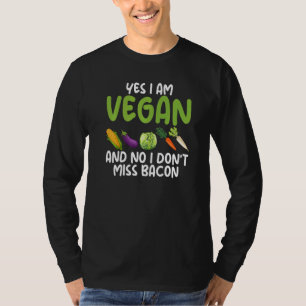 Ja, ich bin Vegetarier Nein, ich kann nicht Miss B T-Shirt