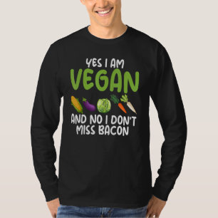 Ja, ich bin Vegetarier Nein, ich kann nicht Miss B T-Shirt