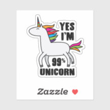 Ja, ich bin zu 99 % Einhorn