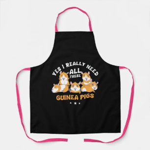Ja, ich brauche all diese Guinea Schürze