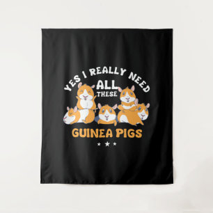 Ja, ich brauche all diese Guinea Wandteppich