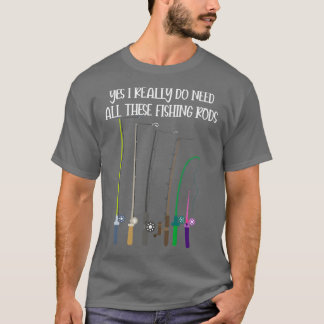 Ja, ich brauche wirklich all diese Angelroten Funn T-Shirt