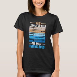 Ja, ich brauche wirklich all diese Fischrogen T-Shirt