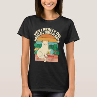 Ja, ich brauche wirklich all diese Pflanze für die T-Shirt