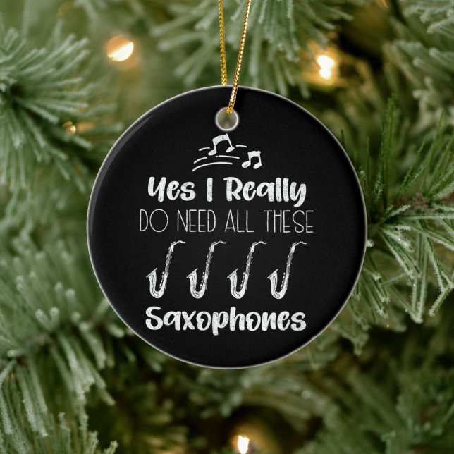 Ja, ich brauche wirklich all diese sächsischen Spi Keramik Ornament (Baum)
