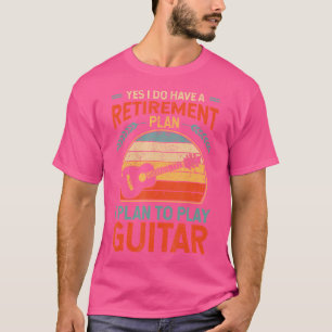 Ja, ich habe eine klassische Gitarre im Ruhestand T-Shirt