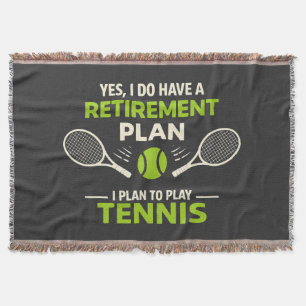 Ja, ich habe einen Rentenplan Tennis Decke