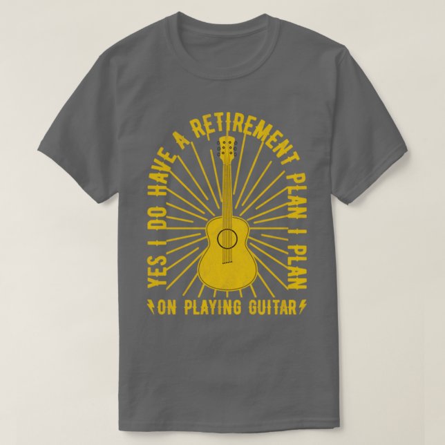 Ja, ich habe einen Ruhestandsplan für einen lustig T-Shirt (Design vorne)