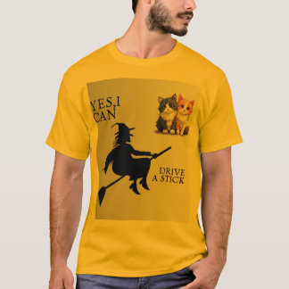 Ja, ich kann ein Schaltgetriebe fahren – Lustige H T-Shirt