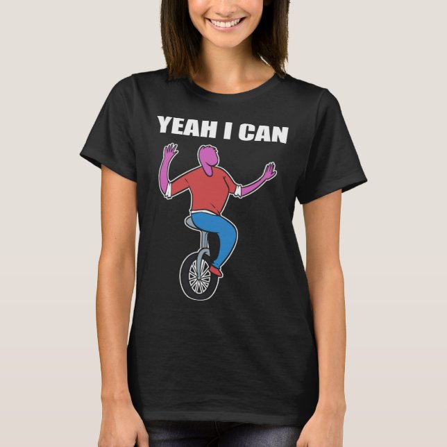 Ja, ich kann Performer stoppen T-Shirt (Vorderseite)