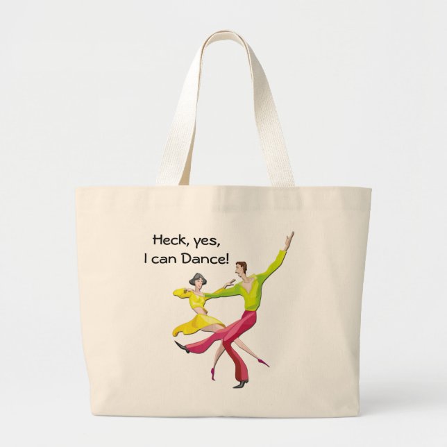 Ja, ich kann Tanz in die Tasche (Vorne)