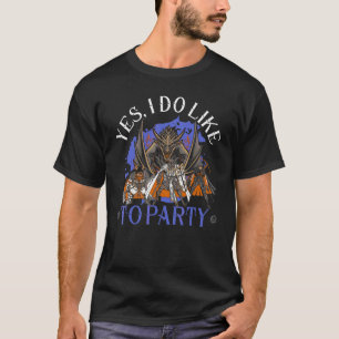 Ja, ich mag Party Tabletop Game Rpg Gamer Boa T-Shirt