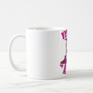 Ja, ich treffe mich wie ein Mädchen Roller Derby I Kaffeetasse