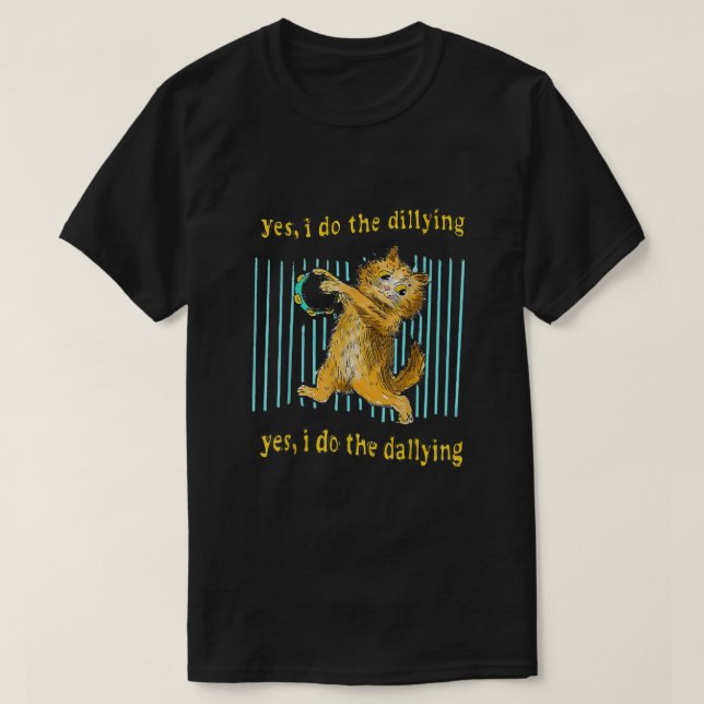 Ja, ich tue das trostlose Ja, ich tue die blutende T-Shirt (Design vorne)