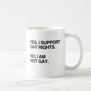 JA, ICH UNTERSTÜTZE HOMOSEXUELLE RECHTE.png Kaffeetasse