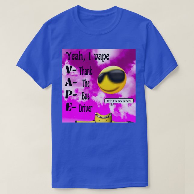 Ja, ich verdamme dem Busfahrer T-Shirt (Design vorne)