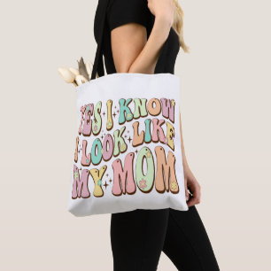 Ja, ich weiß, ich sehe aus wie meine Mama Mutterta Tasche