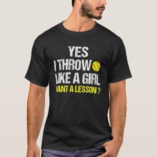 Ja, ich wirke wie ein Mädchen und Wollte einen Sof T-Shirt