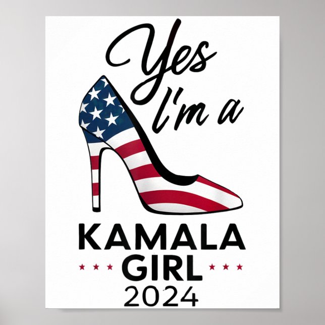 Ja Im A Kamala Girl Stilettos High Heel Harris 20 Poster (Vorne)