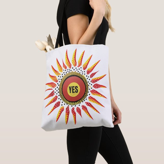 Ja Indigene Stimme im Parlament Tasche (Von Nahem)