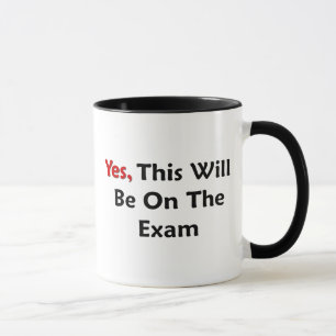 Ja ist dieses auf der Prüfung Tasse