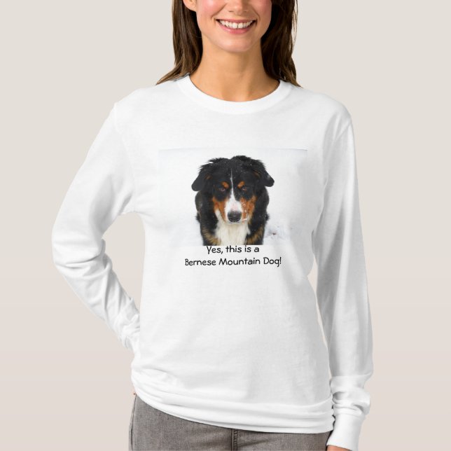 Ja ist dieses ein Bernese Gebirgshund! T-Shirt (Vorderseite)