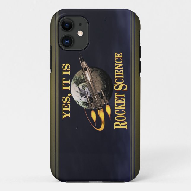 Ja ist es Raketentechnik Case-Mate iPhone Hülle (Rückseite)