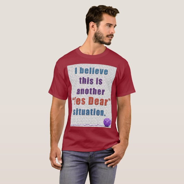 Ja lieber Entwurf T-Shirt (Vorne ganz)