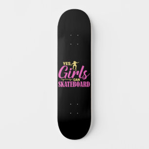 Ja, Mädchen können Skateboard