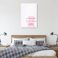 Ja Mädchen Sie sind schöne Motivierend Girl Print