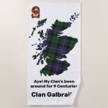 Ja! Mein Clan war bei Galbraith Beach Towel