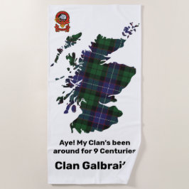 Ja! Mein Clan war bei Galbraith Beach Towel Strandtuch