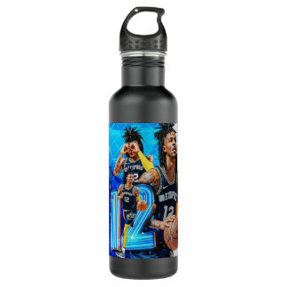 Ja Morant Dunk Poster Poster Edelstahlflasche