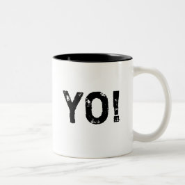 JA! Mug Zweifarbige Tasse