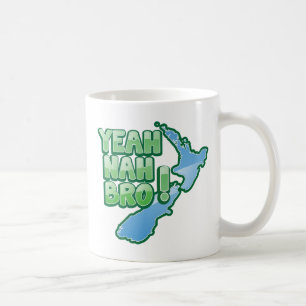 Ja nah BRO Neuseeland KIWI Auckland-Entwurf Kaffeetasse