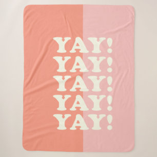   Ja! Positiver Aufstieg Inspirierend Rosa und Kor Sherpadecke