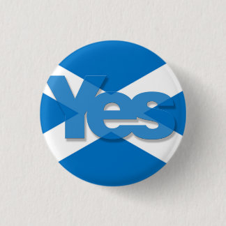 Ja Saltire Button