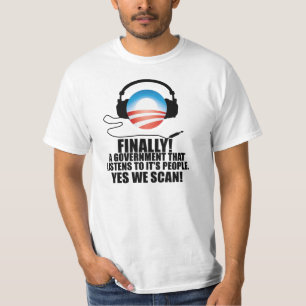 Ja scannen wir - Antiherumschnüffelnden Skandal T-Shirt