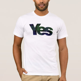 Ja schottische Unabhängigkeit 2014 Schottlands T-Shirt