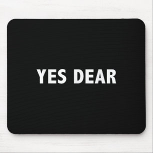 Ja Sehr geehrt - Funny Sarcastic Slogan Mousepad