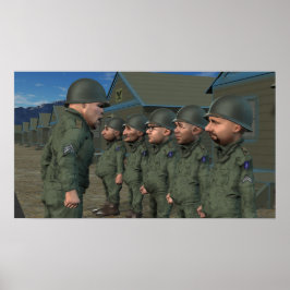Ja Sergeant! - Kleines Poster