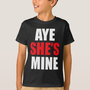 Ja, sie ist mein Matchpaar - Coole Outfit T-Shirt