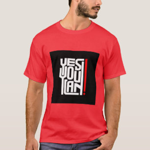 Ja, Sie können bedruckte T-Shirts mit Text versehe