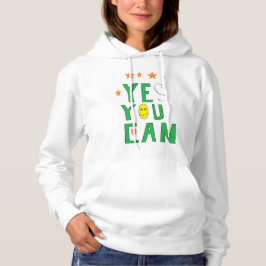 Ja, Sie können Frauenheld Hoodie