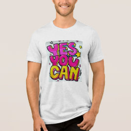 JA, SIE KÖNNEN 👕 Tri-Blend SHIRT